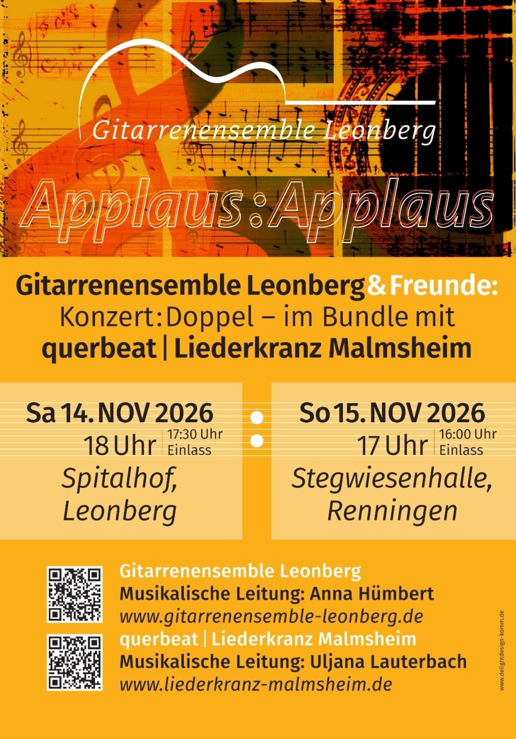 Plakat Herbstkonzerte 2026